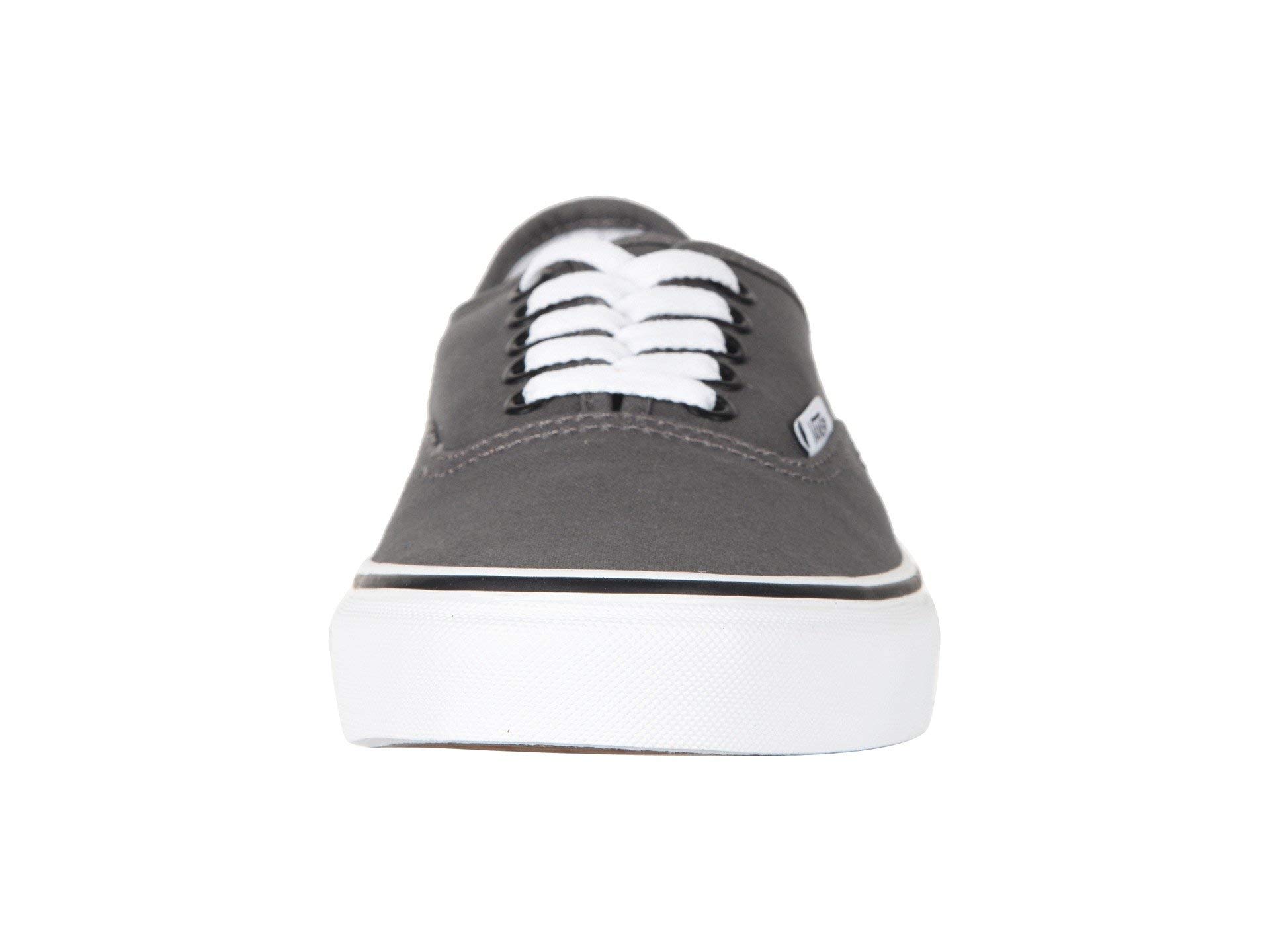 Vans Authentic Pewter/Black Women's Skateboarding Sneakers - Size 10.5 Women/9 Men - Casual Streetwear Shoes for Skateboarding, Walking & Everyday Fashion