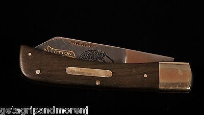 BULLDOG Cotton Sampler Waterfall Handle Pocket Knife - Mint Condition - Perfect for Collectors & Outdoor Enthusiasts