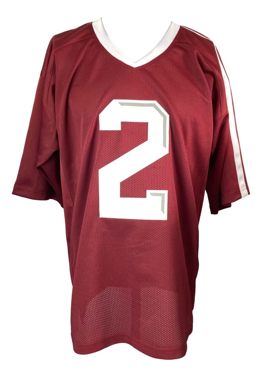 Johnny Manziel Texas A&M Signed Authentic College Football Jersey with 3 Inscriptions - BAS ITP Certified - Perfect for Collectors, Sports Memorabilia Displays & Aggies Fans Gifts