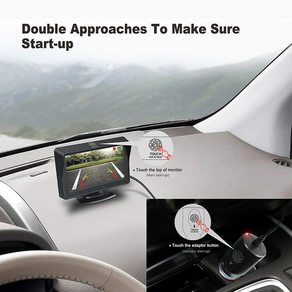iMeshbean Wireless Backup Camera with 4.3