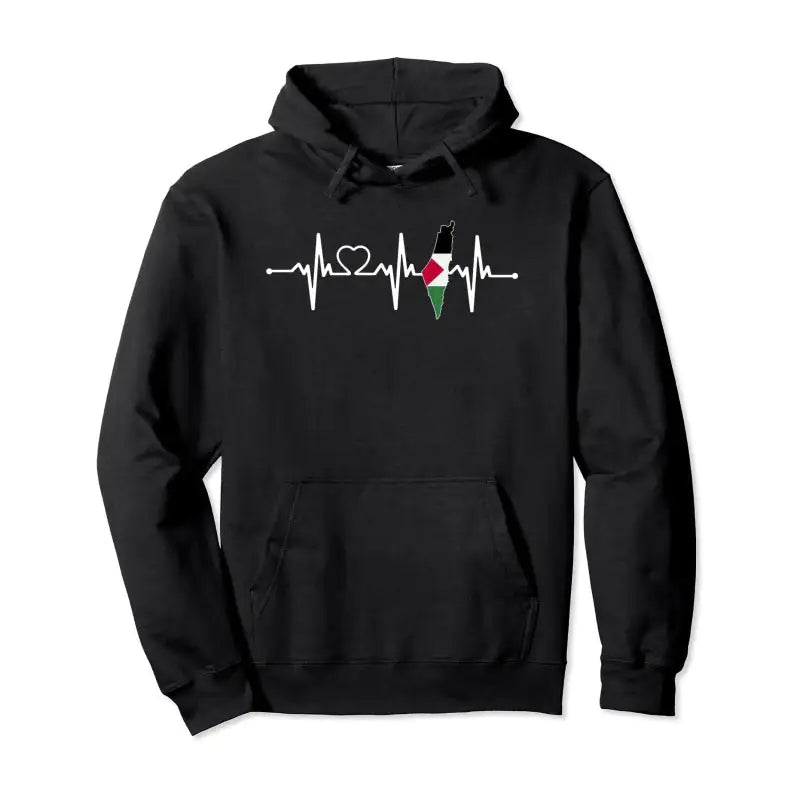 Palestine Design Hoodie - Comfortable Unisex Pullover for Men & Women | Perfect for Casual Wear, Street Fashion & Cultural Pride