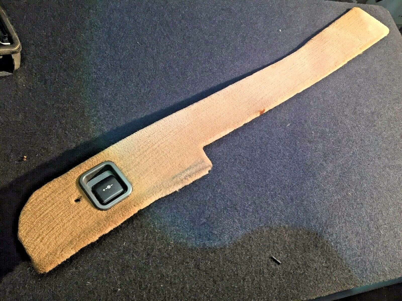 2002-2005 BMW 745i E65 Right Passenger Side Center Console Carpet Trim OEM Replacement Part - Perfect for Interior Restoration & Luxury Car Maintenance