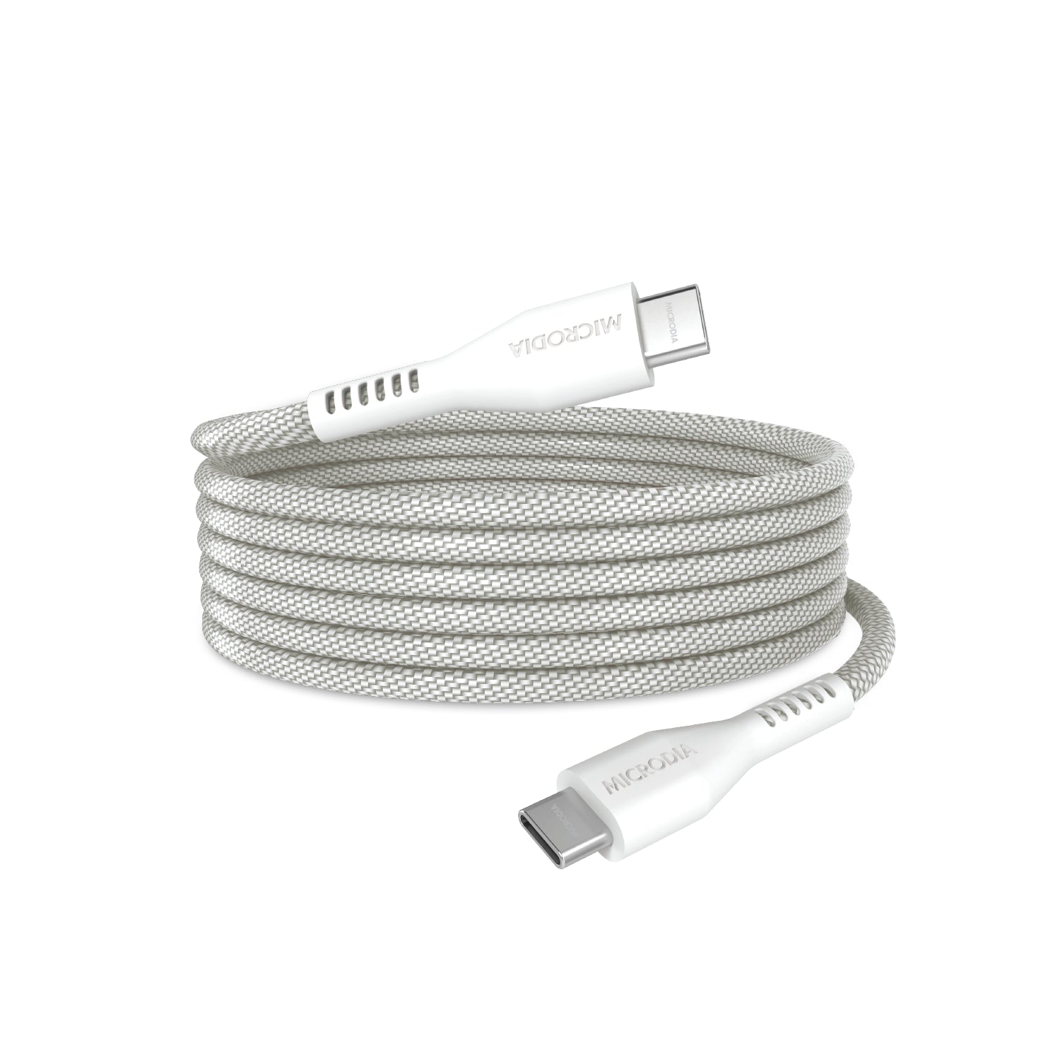 MICRODIA Znaptic™ Magnetic PD60W USB C to USB C Fast Charging Cable - Ultra High Speed Data Sync & Power Delivery for iPhone 15, MacBook, iPad Pro - Perfect for Home, Office & Travel Charging