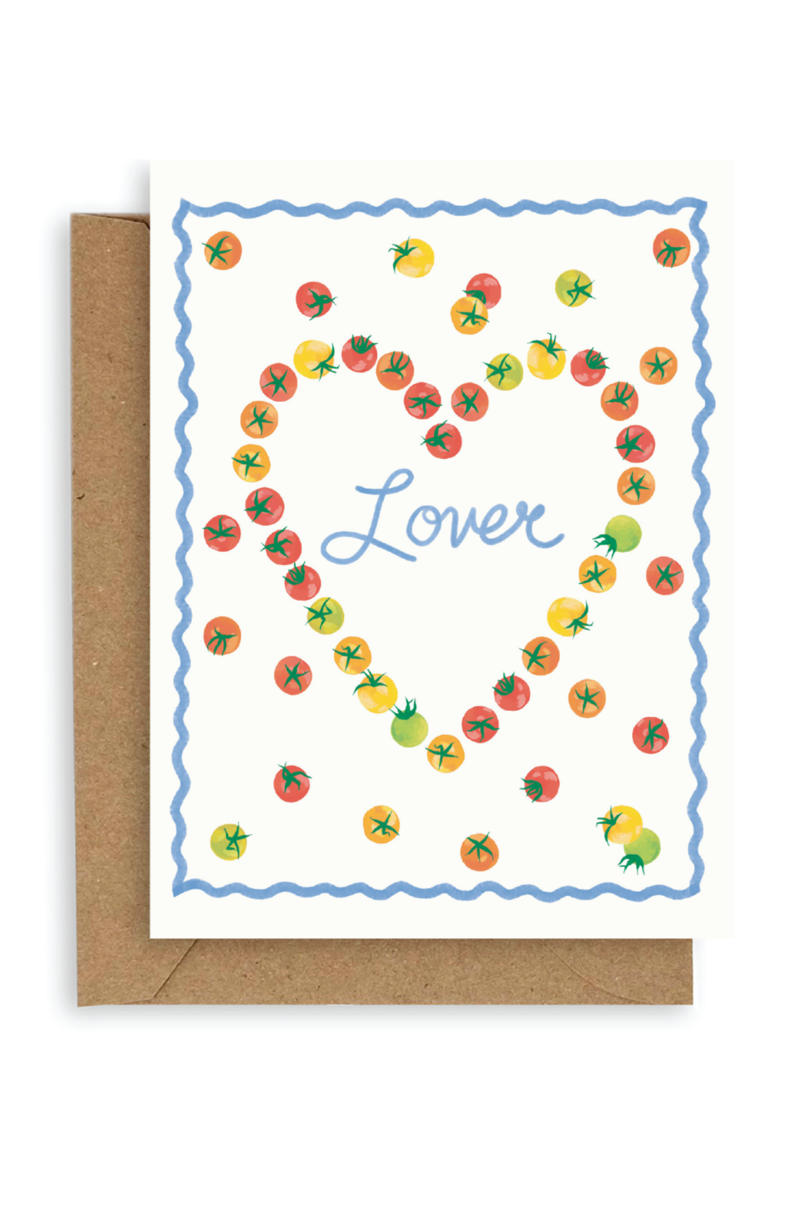 Tomato Lover Greeting Card - Perfect Gift for Gardeners & Tomato Enthusiasts - Birthday, Anniversary & Thank You Cards for Farmers & Home Gardeners
