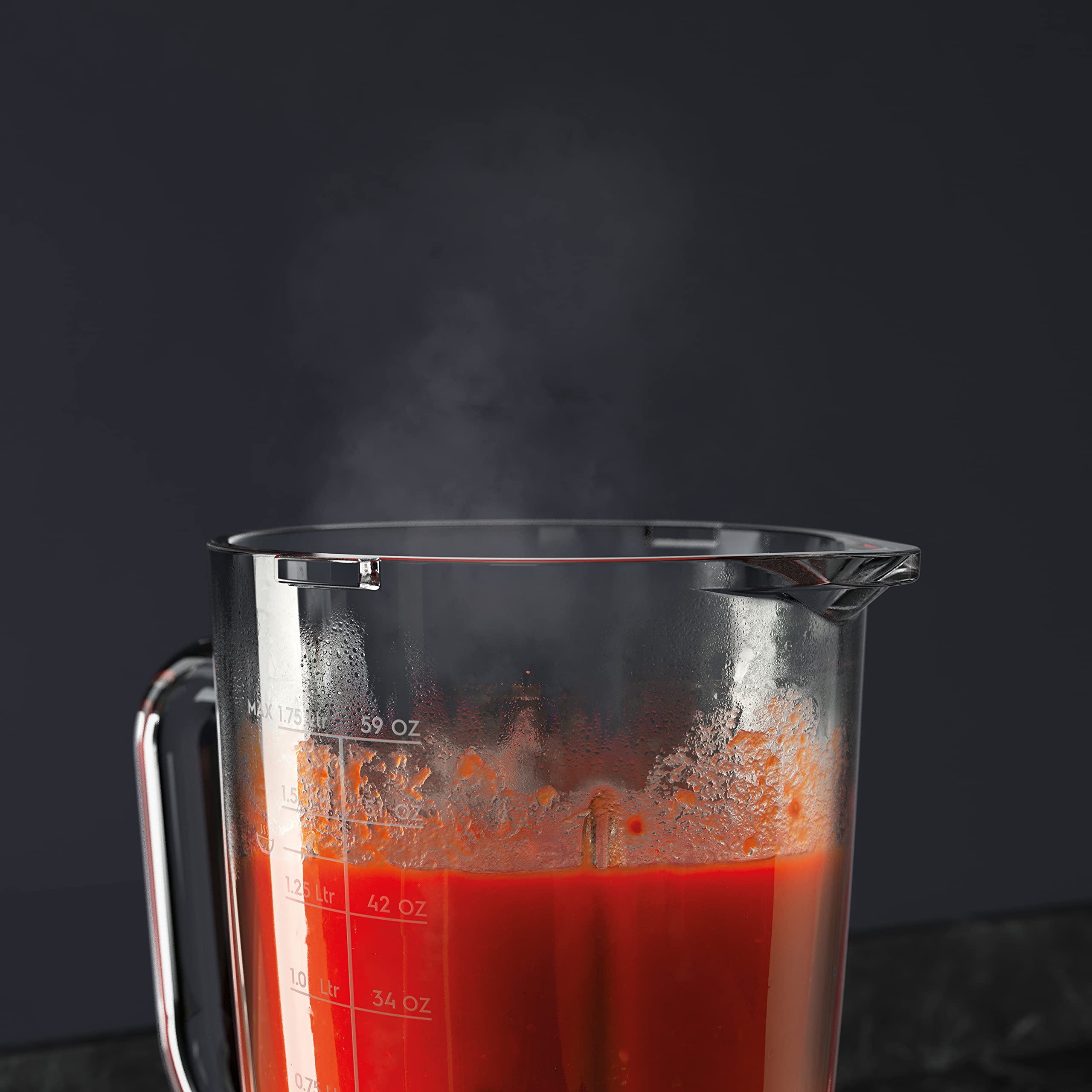 Electrolux High-Speed Blender with 1.75L Glass Jar & Travel Bottle - Perfect for Smoothies, Protein Shakes & Meal Prep - Ideal for Home Kitchens & Healthy Lifestyles