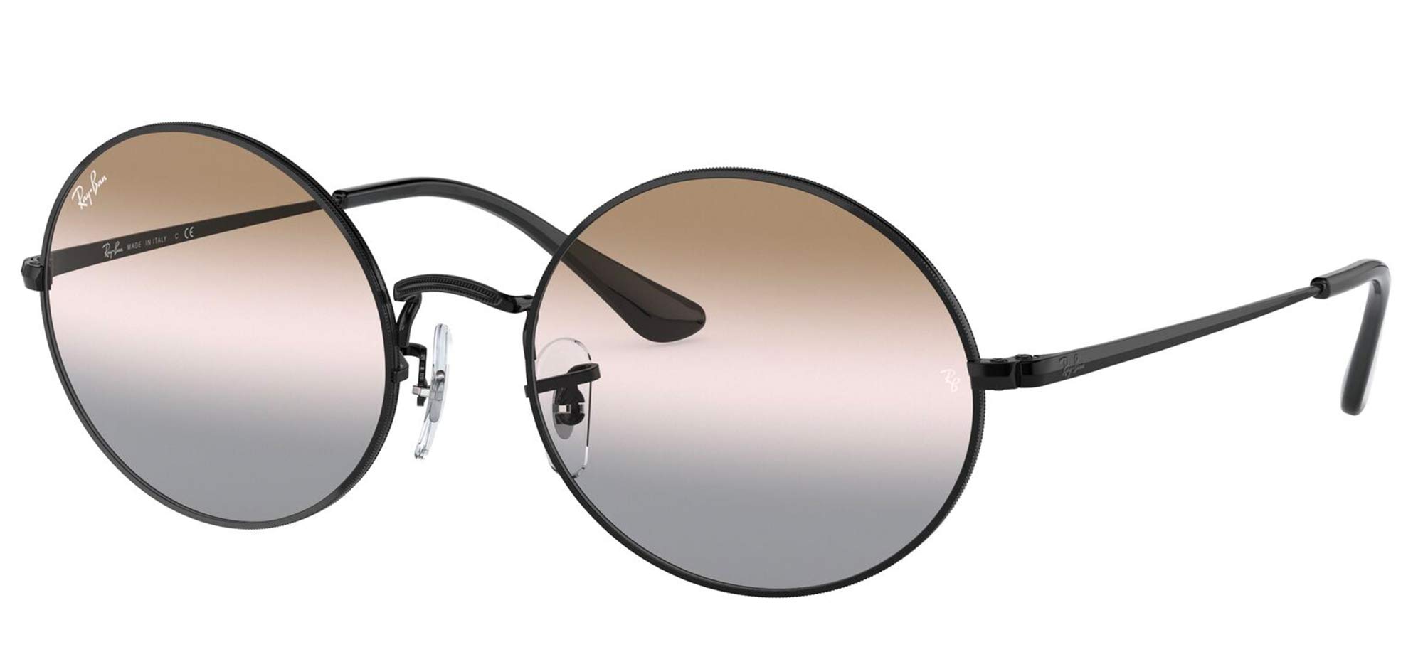 Ray-Ban RB1970 Oval Sunglasses for Men & Women - Classic Aviator Style, UV Protection, Lightweight & Comfortable - Perfect for Driving, Beach, Outdoor Activities