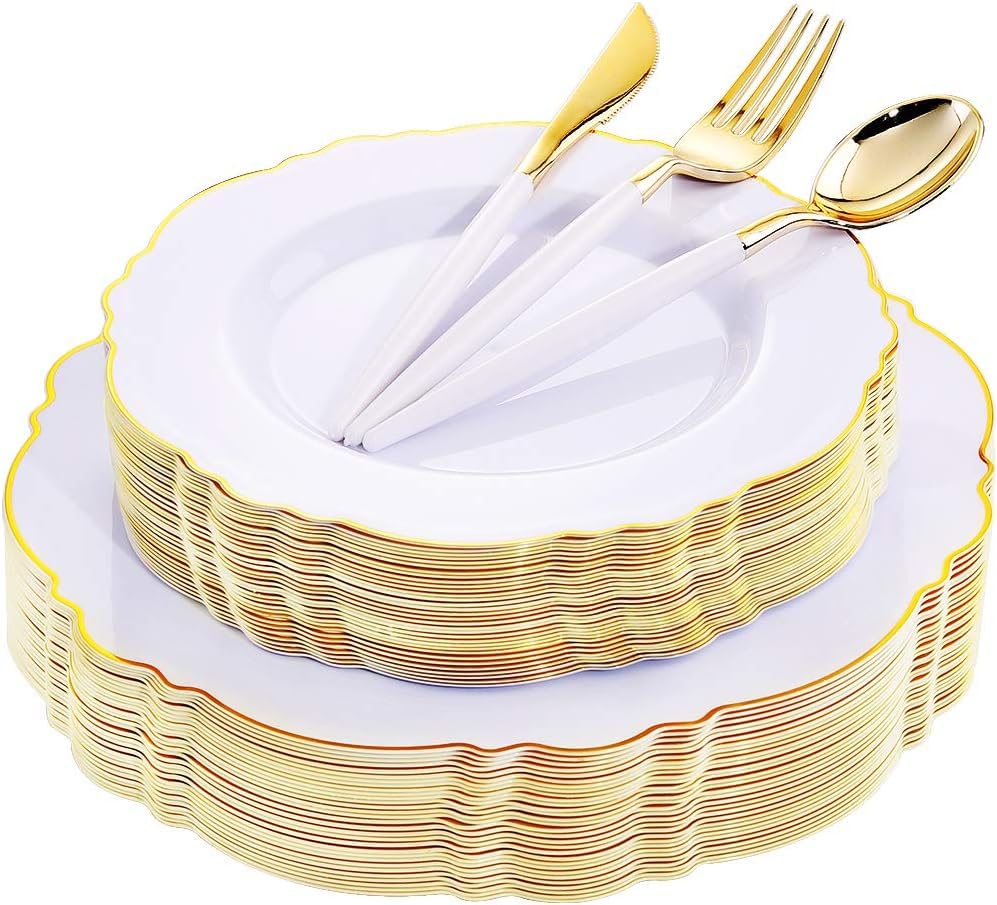 White and Gold