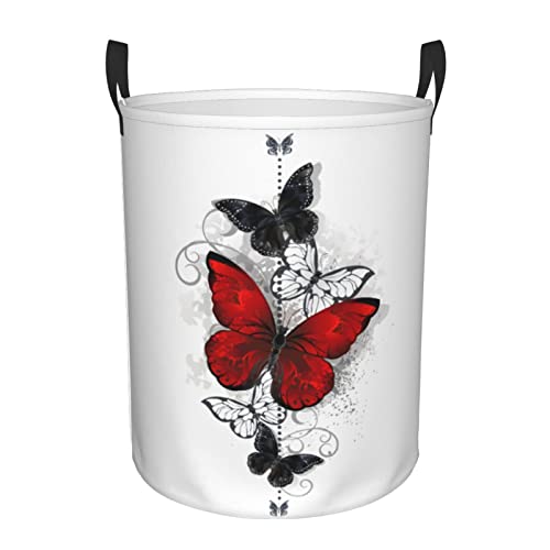 Red And Black Butterfly