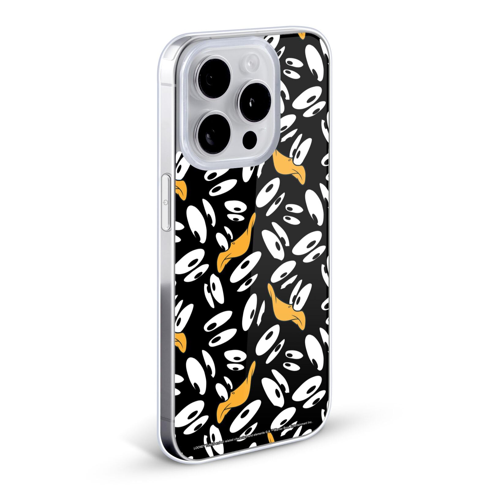 Official Looney Tunes Daffy Duck iPhone 13 Pro Max Case - Licensed Soft Gel Phone Cover with Cartoon Patterns - Perfect for Fans, Daily Protection & Gift Giving