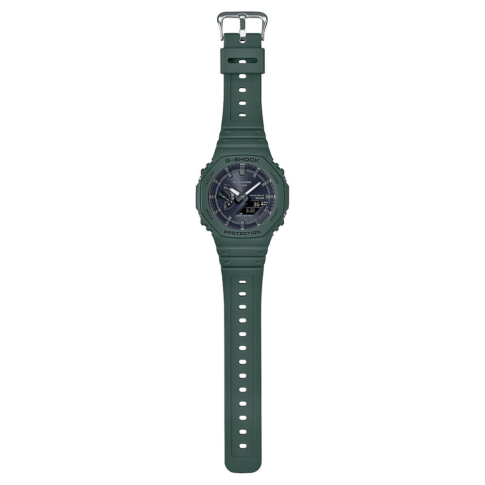 G Shock GAB2100 3A Bluetooth Solar Watch - Rugged Digital Sport Watch with Bluetooth Connectivity & Solar Power - Perfect for Outdoor Adventures, Fitness Tracking & Everyday Wear
