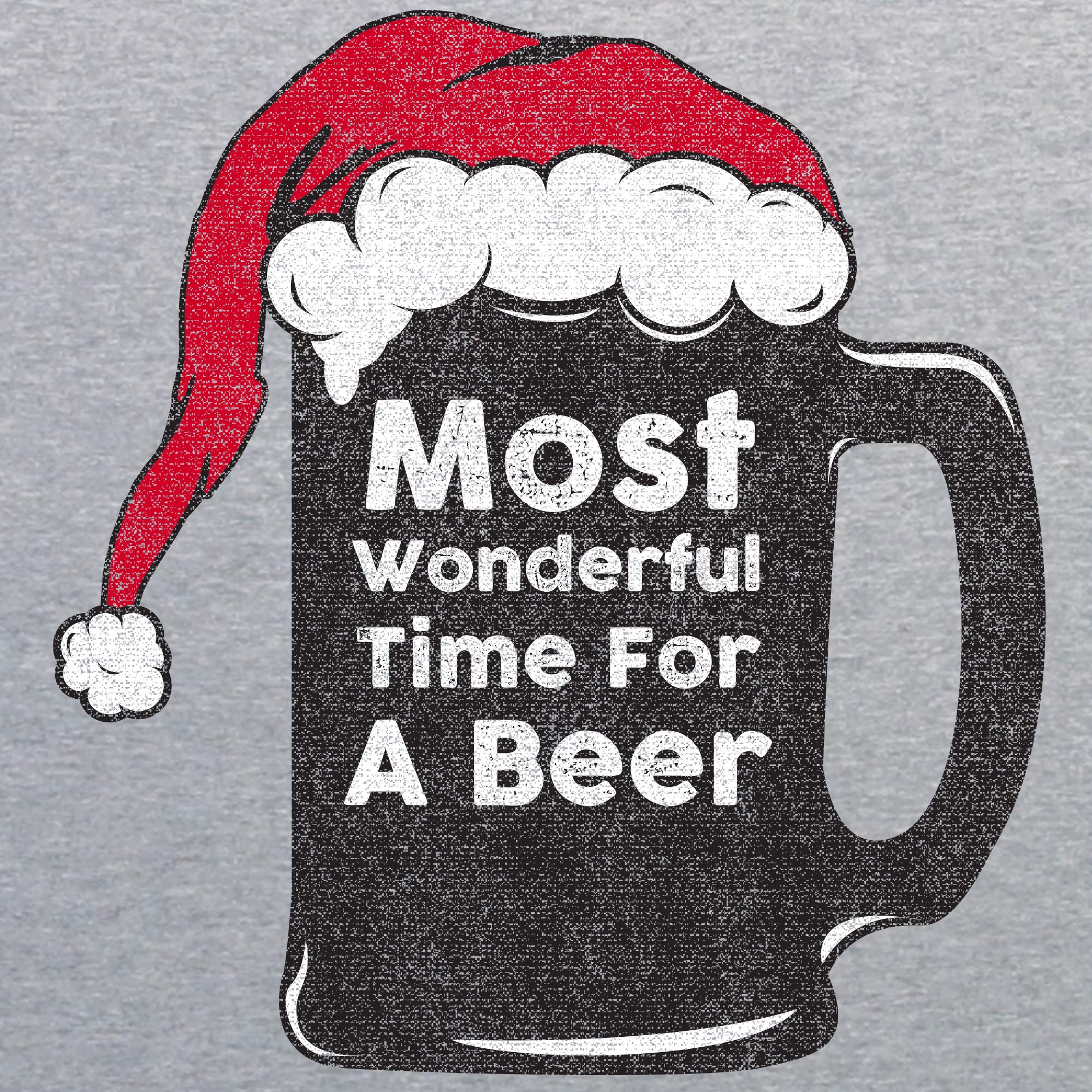 Funny Christmas Beer Drinking T-Shirt - Holiday Humor Gift for Beer Lovers - Perfect for Parties & Festive Gatherings