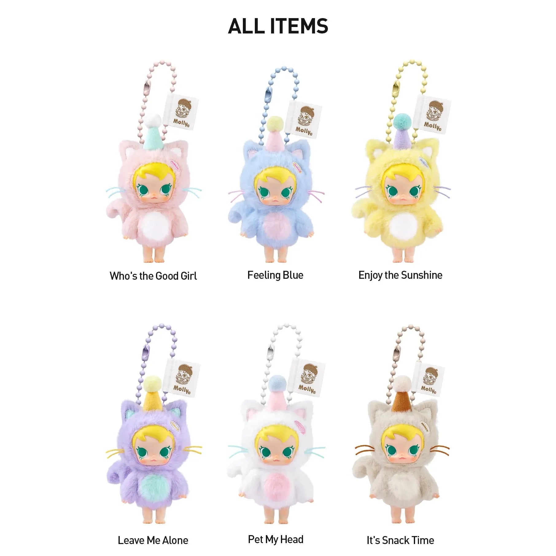 POP MART Baby Molly Pocket Friends Series Cute Vinyl Plush Pendant Blind Box Toy - Perfect for Collectors, Gifts & Surprise Unboxing Fun