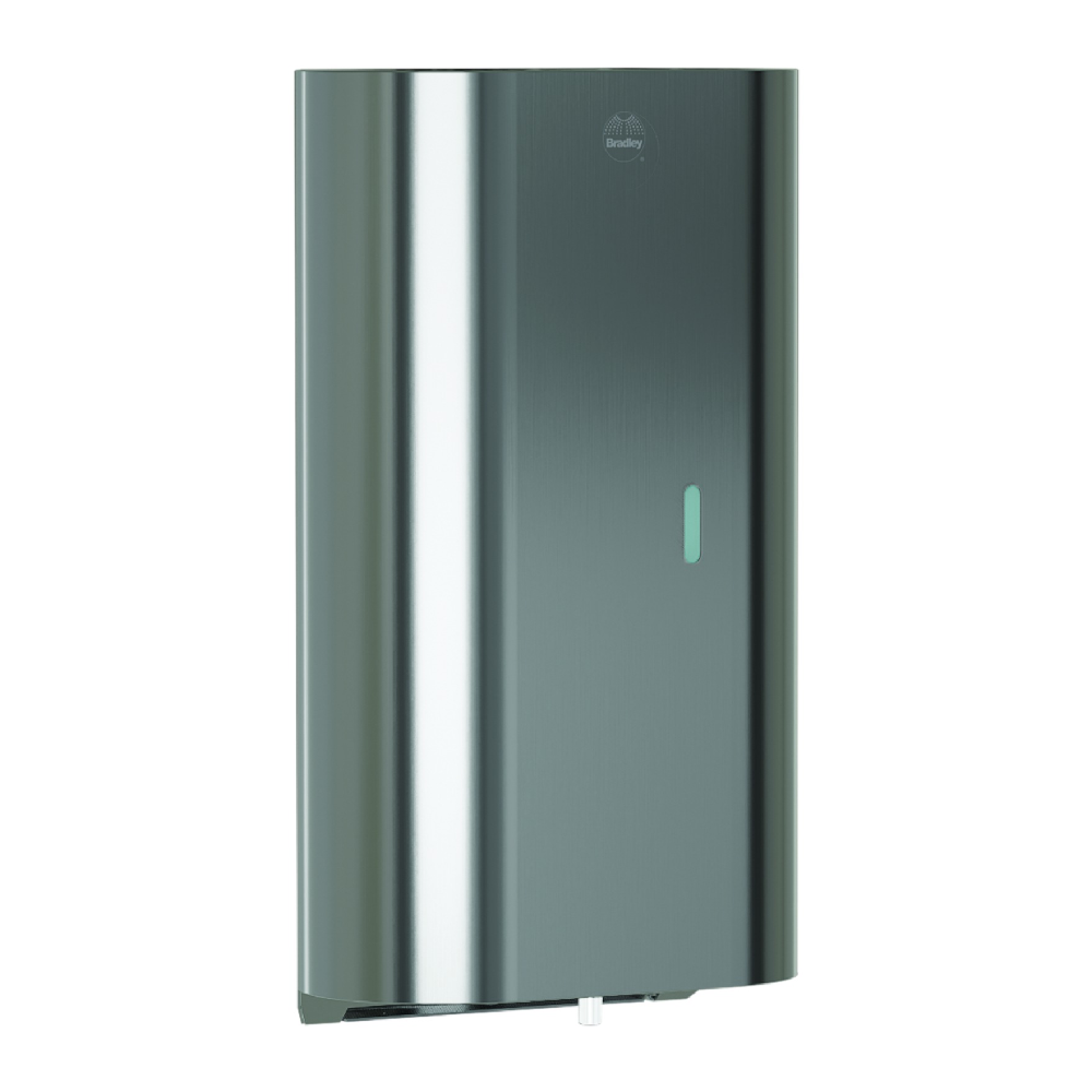 Bradley Elvari Series 6B1 119373 Automatic Foam Soap Dispenser - Hands-Free Surface Mounted for Restrooms, Kitchens & Public Spaces