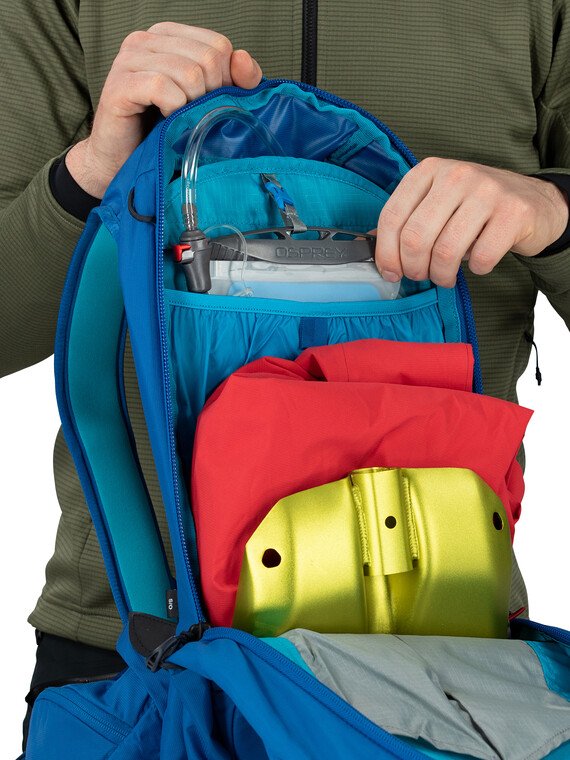 Osprey Kamber 20 Backpack - Lightweight Hiking Daypack for Men & Women - Water-Resistant Outdoor Backpack for Travel, Camping & Climbing - Perfect for Day Hikes and Outdoor Adventures