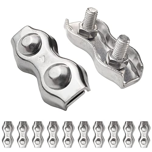 Wire Rope Duplex 2-Post Clamps