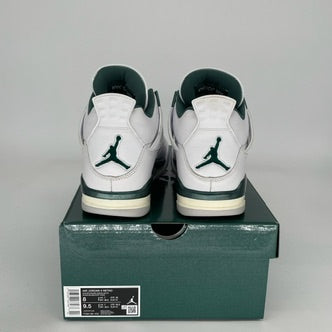 AIR JORDAN 4 OXIDIZED GREEN Men's Basketball Shoes - Size 8 (FQ8138-103) | Retro Sneakers for Streetwear & Casual Outfits