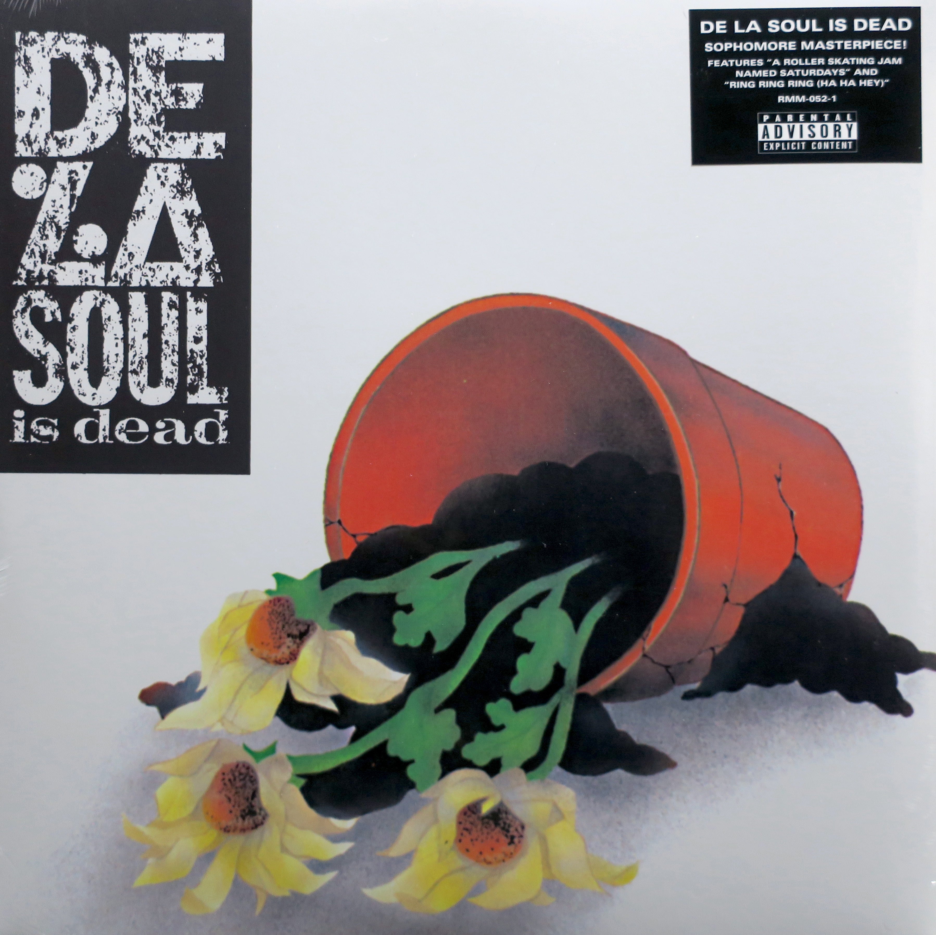 DE LA SOUL 'De La Soul Is Dead' Vinyl 2LP Record Album - Limited Edition Hip Hop Classic for Music Collectors & Vinyl Enthusiasts - Perfect for Home Listening & DJ Sets
