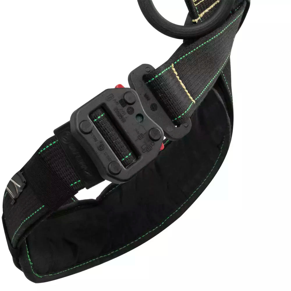 Arc Flash Full Body Harness with DE 3D & DE QC Chest/Leg Protection - Heavy Duty Safety Gear for Electrical Workers & Industrial Use