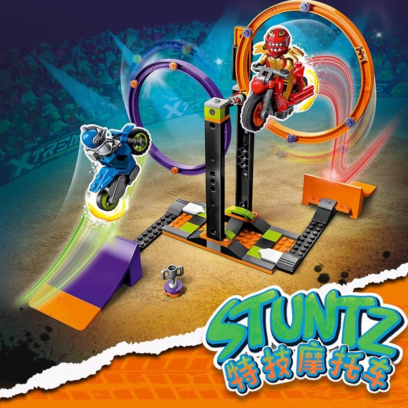 117-Piece Spinning Stunt Challenge Set - Fun Fidget Toy for Kids & Adults - Perfect for Stress Relief, Office Breaks, and Party Games