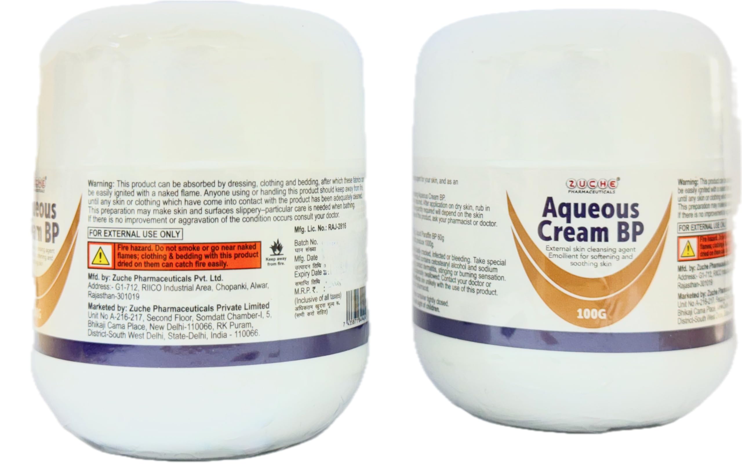 Aqueous Cream BP | Soap-Free Moisturizing Cream for Dry Skin Relief | Emollient Lotion for Softening & Soothing Skin | Ideal for Sensitive Skin Care & Eczema Relief | Perfect for Daily Bathing, Post-Shower Hydration & Dermatologist-Recommended Skincare