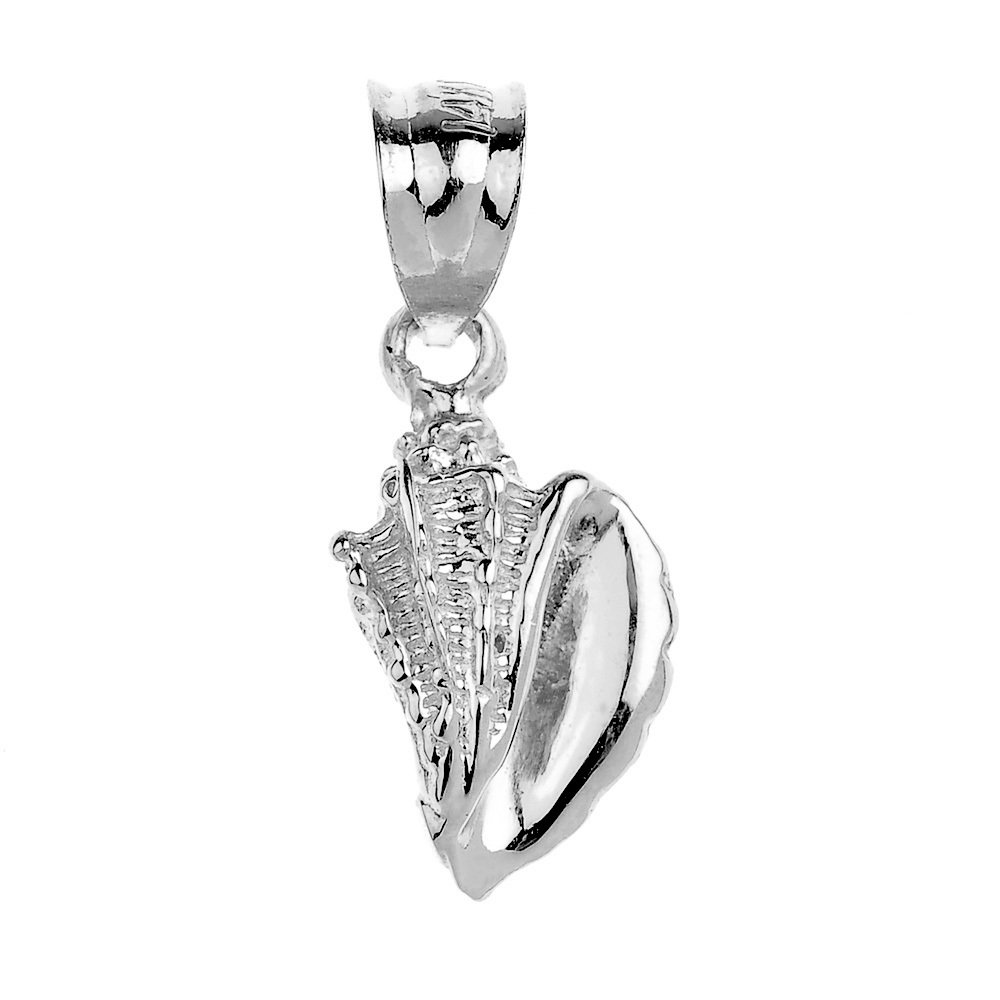Dainty 925 Sterling Silver Seashell Charm Pendant Necklace for Women - Elegant Beach Jewelry Gift for Her | Perfect for Summer Vacations, Beach Weddings & Boho Fashion