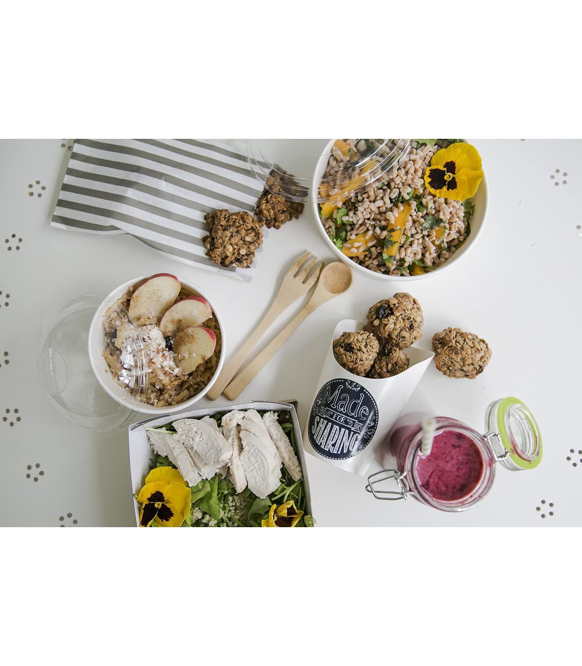 Eco-Friendly Disposable Brown Kraft Paper Soup Bowls - 30oz (5.9x3 Inches) - 360 Pack - Perfect for Takeout, Ice Cream, Hot Soups & Catering Events