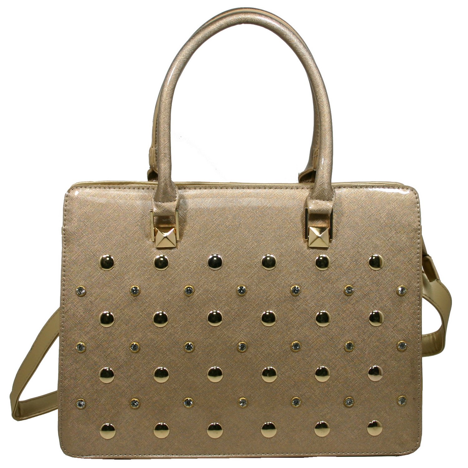 Stylish Women's Studded Western Handbag - Fashion Crossbody Purse with Wallet Compartment | Perfect for Cowgirl Outfits, Country Concerts & Western-Themed Events