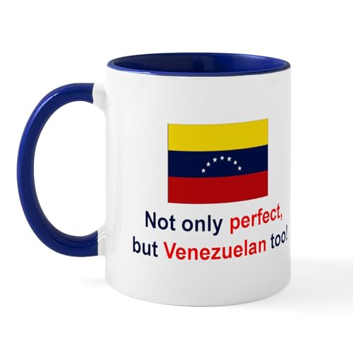 White/Navy Inside - Perfect Venezuelan Mug