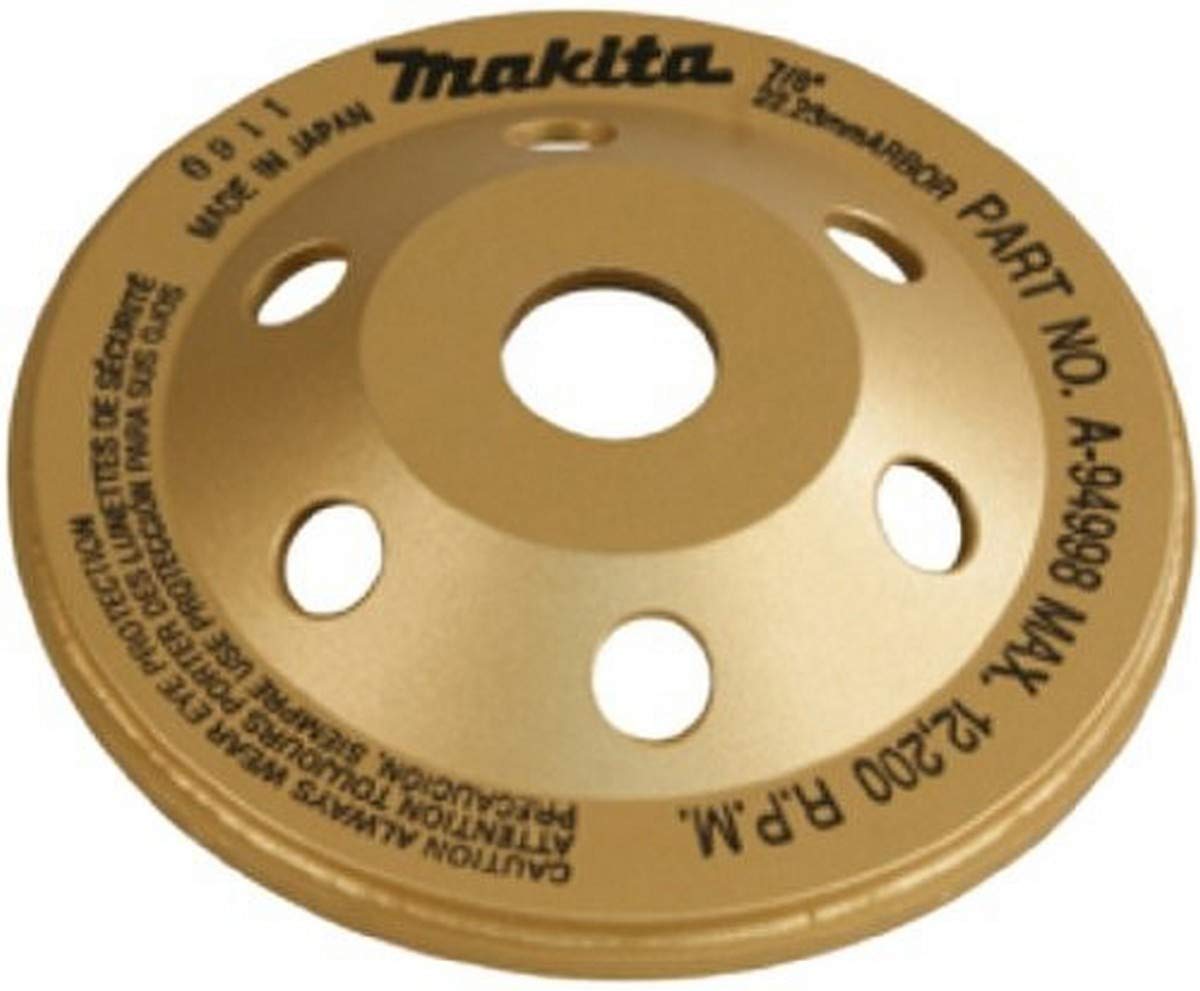 Makita A-94998 Diamond Wheel - Premium Cutting Disc for Concrete, Tile, and Stone - Perfect for Construction, Masonry, and DIY Projects