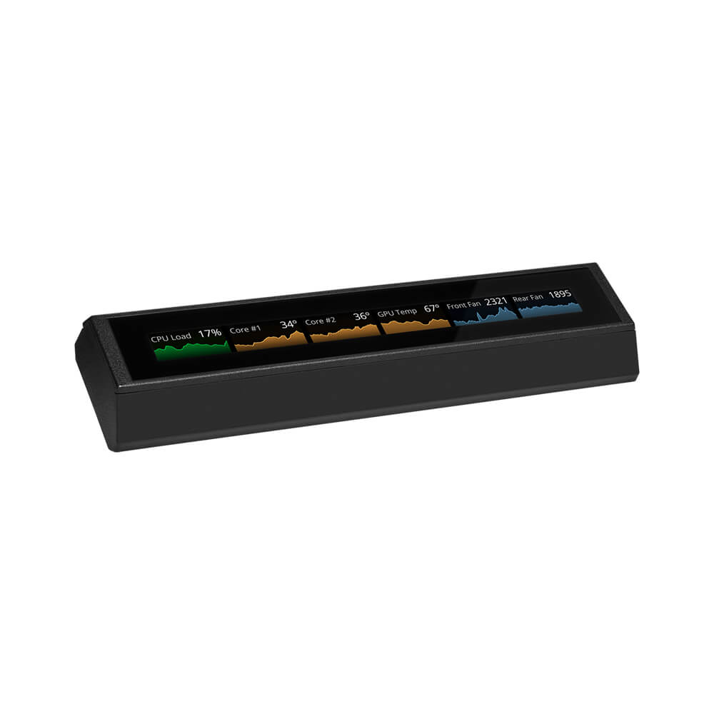 Corsair iCUE NEXUS Companion Touch Screen LCD Display - Programmable Macro Keys & RGB Lighting for Gaming PC Setup | Perfect for Streamers & Esports Enthusiasts