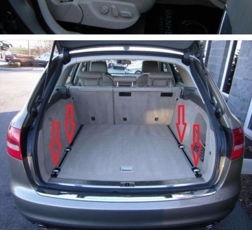Heavy Duty Trunk Cargo Net for Audi A6 RS6 S6 A6 Quattro - Secure Luggage & Groceries During Travel | Perfect for Road Trips, Shopping & Daily Commute