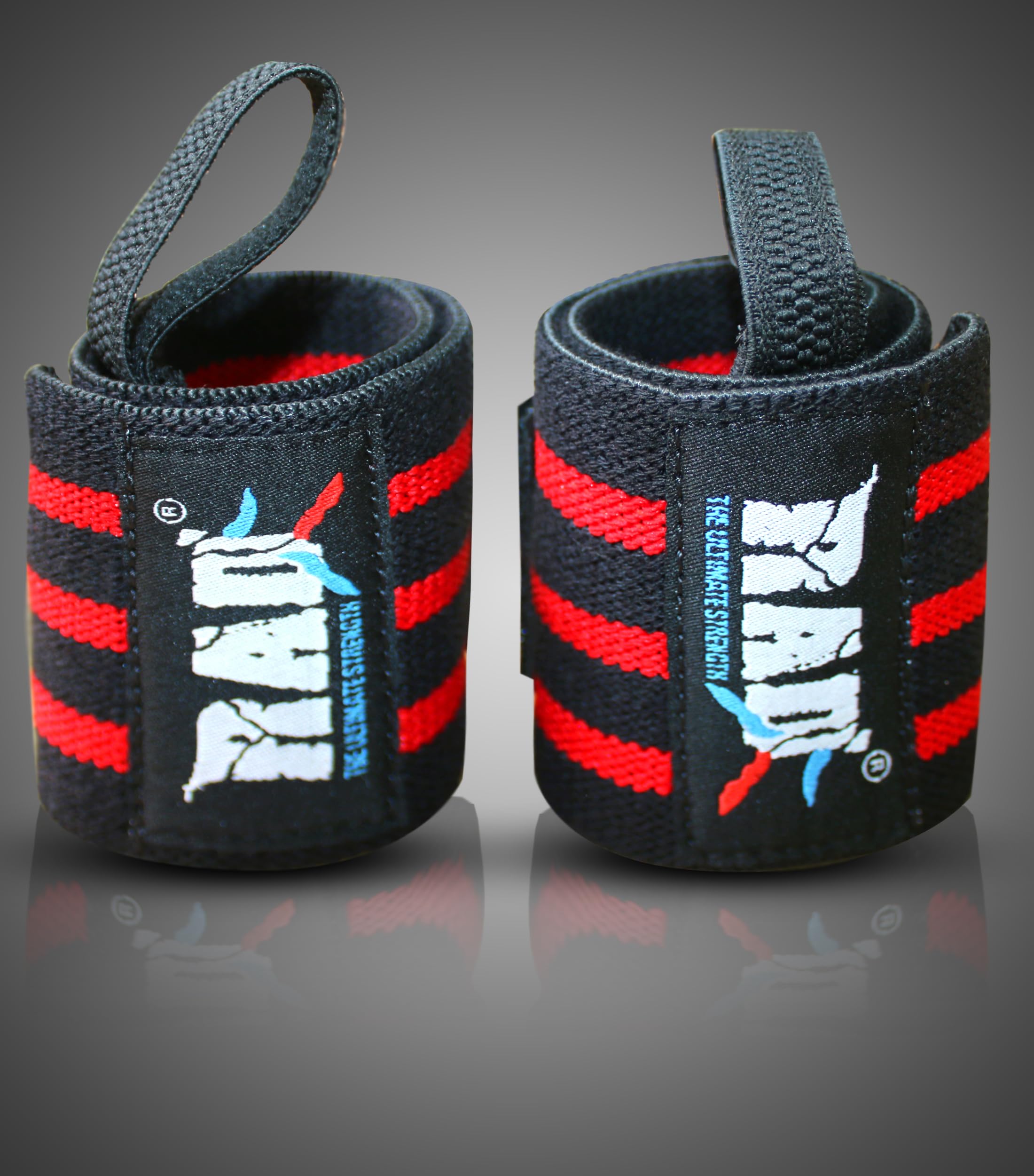 Premium RAD Weight Lifting Wrist Wraps - Support & Protection for Powerlifting, CrossFit & Gym Training - Ideal for Heavy Lifting & Strength Workouts