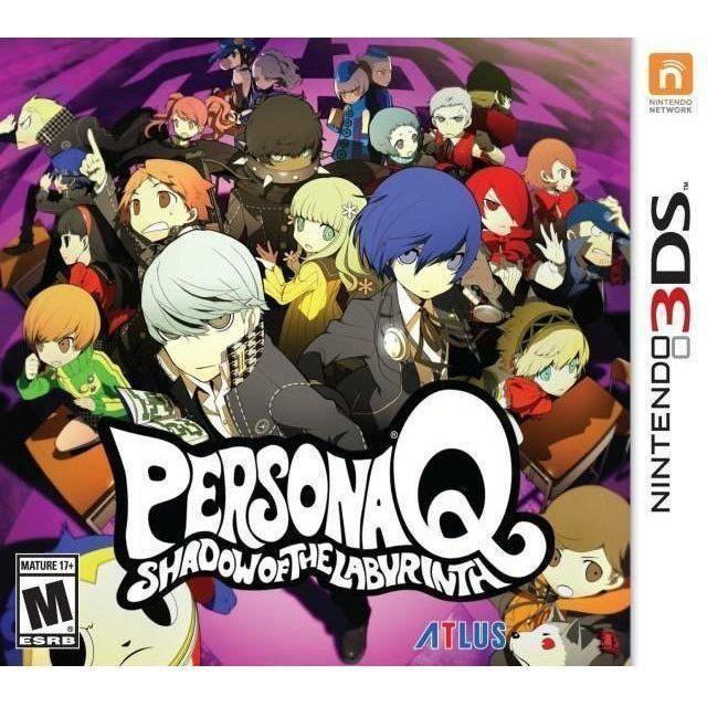 Persona Q Shadow of the Labyrinth - Nintendo 3DS Game (Complete in Case) - Perfect for RPG Fans & Atlus Game Collectors - Great for Travel & Commuting Entertainment
