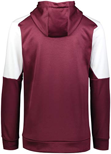 Maroon/White