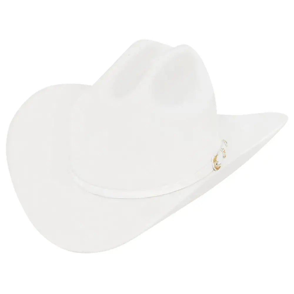 Larry Mahan's Genuine 6X Fur Felt Cowboy Hat for Men - Western Style Rancher Hat for Outdoor Rodeo, Horseback Riding & Country Fashion