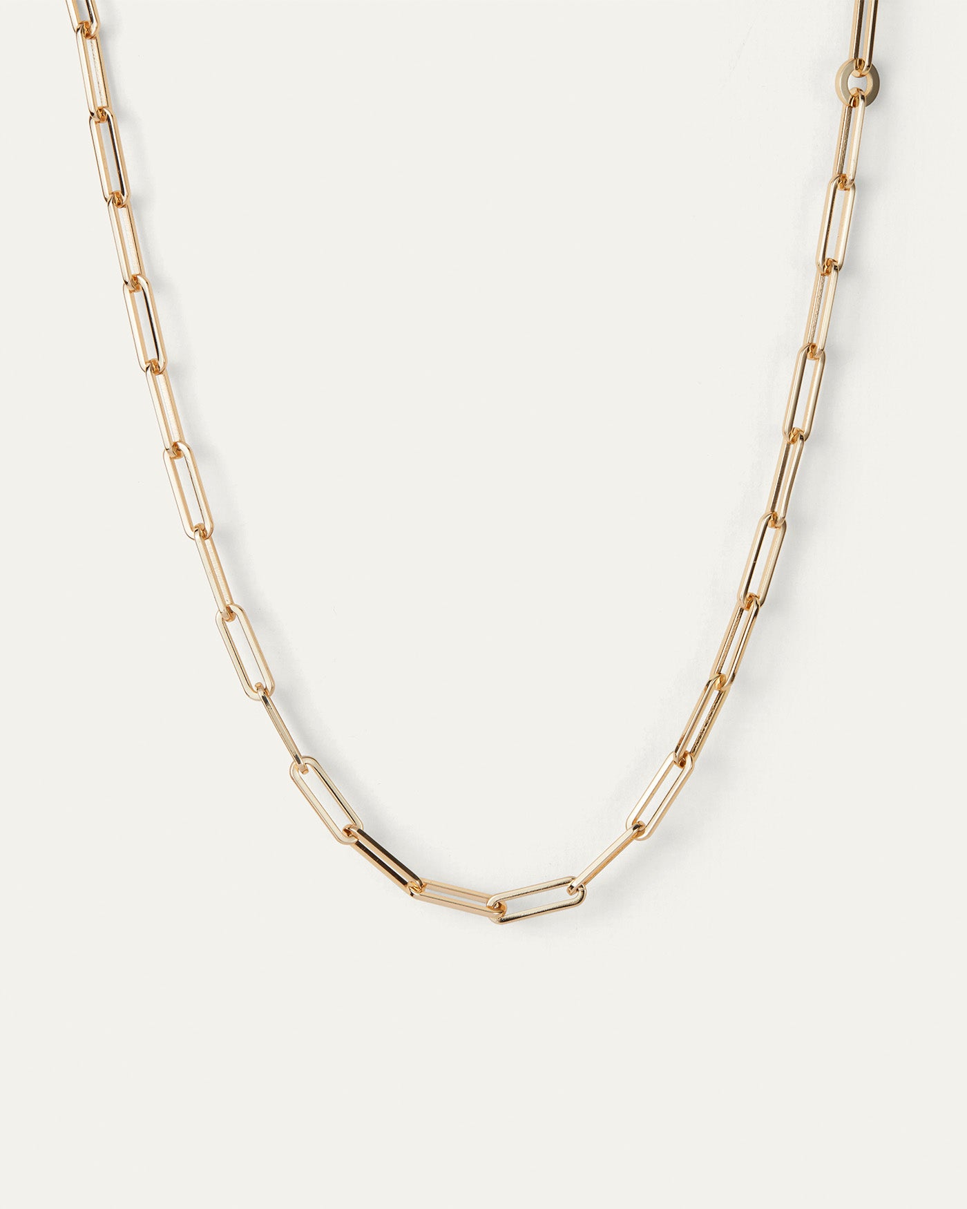 Andi Slim Chain Gold Necklace - 14K Gold Plated Dainty Chain for Women - Perfect for Layering, Gifts & Everyday Wear
