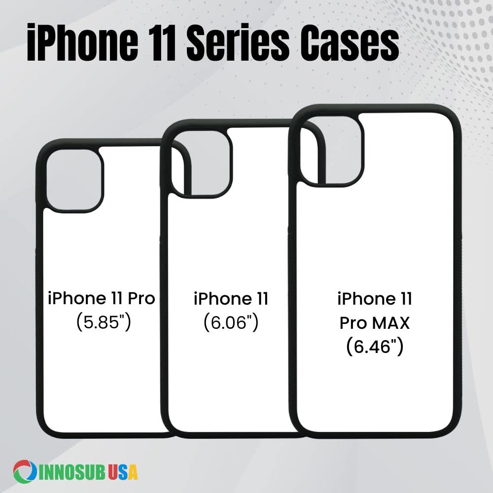 5 Pack Sublimation Phone Cases for iPhone 11 Pro (5.8