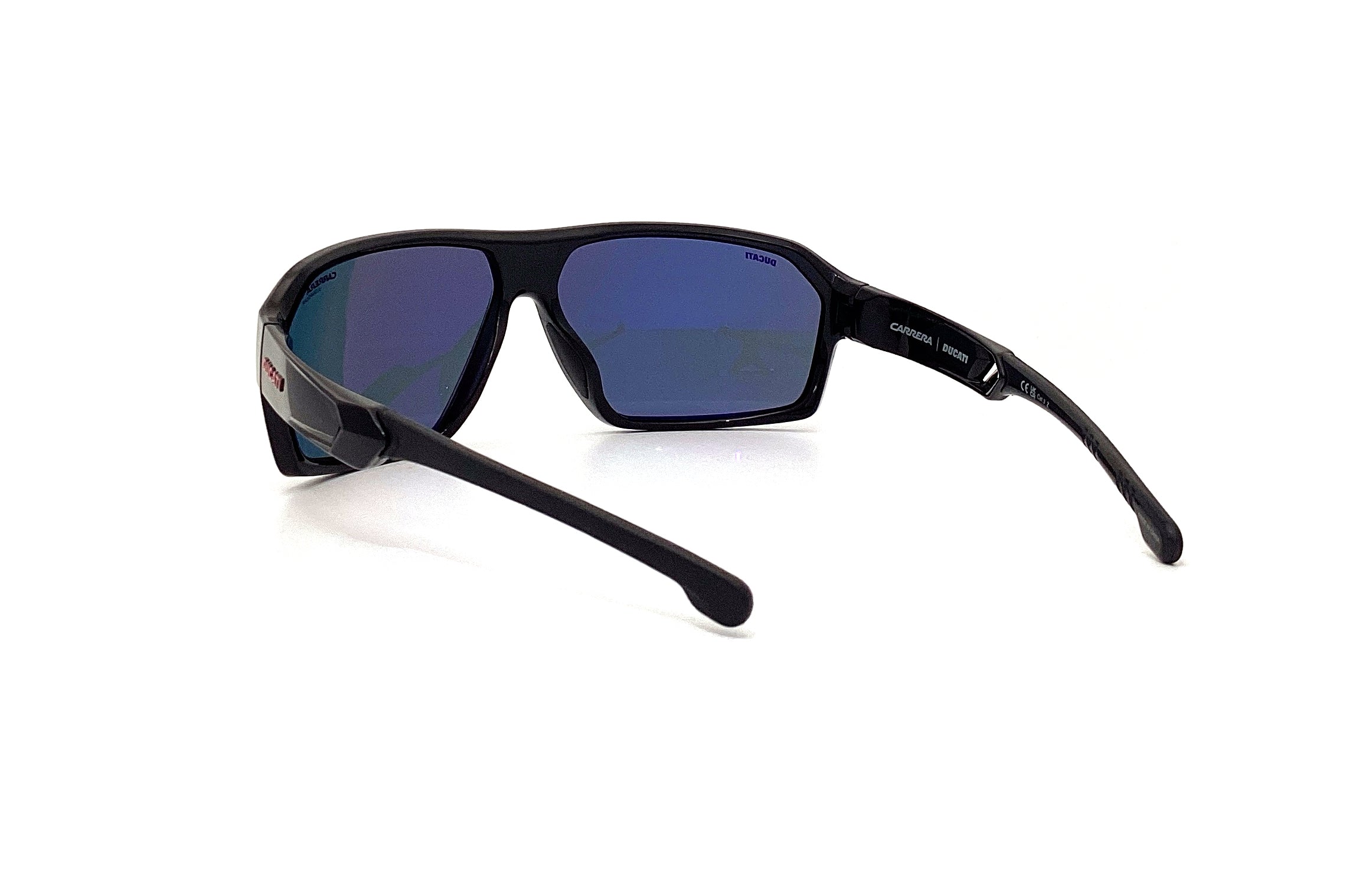 Carrera 020/S Sunglasses - Black Grey Polarized UV Protection for Men & Women - Perfect for Driving, Running, and Outdoor Sports