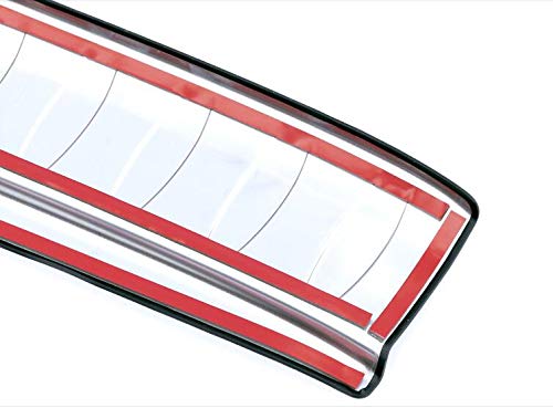 1Pcs ABS Stainless Steel Car Rear Door Tailgate Trunk Lid Protector - Bumper Guard & Edge Trim Cover for Mercedes-Benz GLE350 GLE450 (2020-2021 Models) | Durable Scratch Protection for SUV Trunk & Cargo Area
