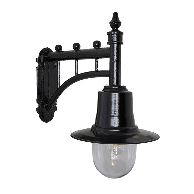 Avonshire 1Lt Outdoor Wall Light in Copper - Weatherproof Exterior Sconce for Porch, Patio, and Garden Lighting