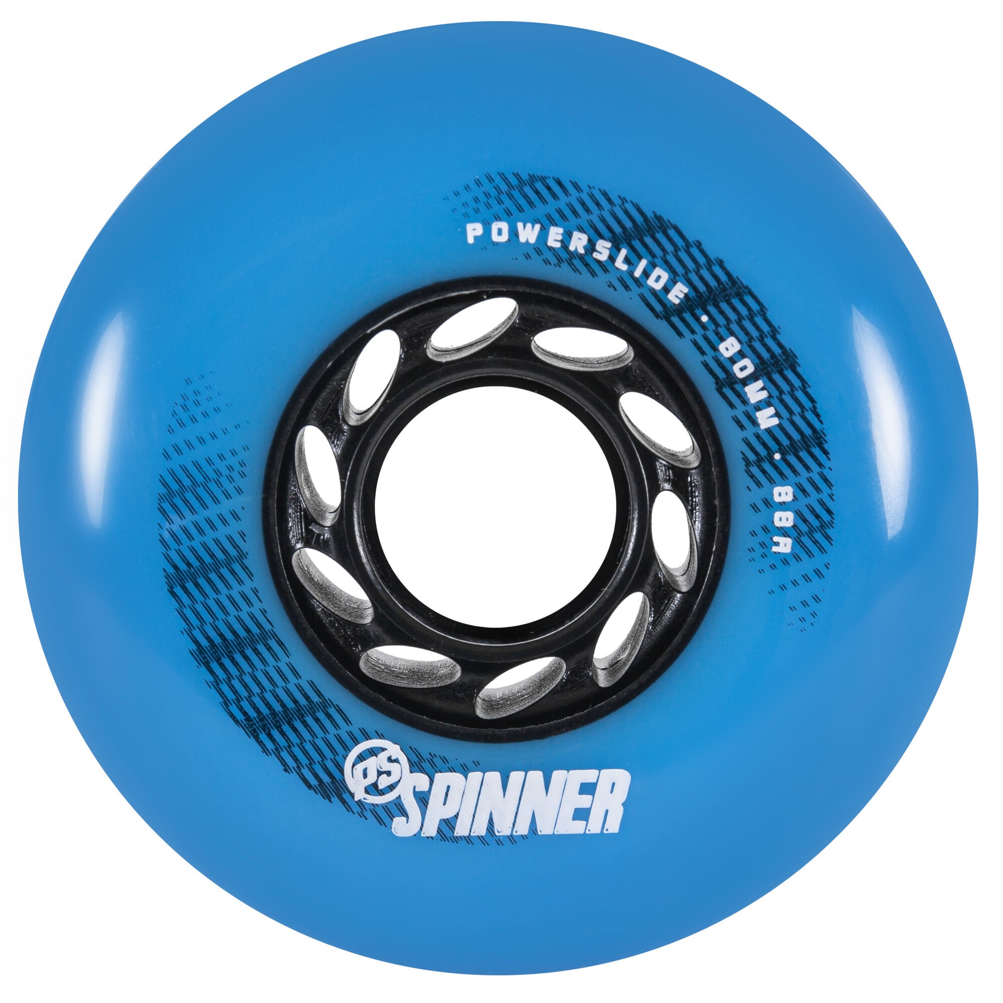 80/88A Blue Spinner Bearings - 4 Pack for Skateboards, Longboards & Roller Skates - High-Performance Spinning Action for Smooth Rides