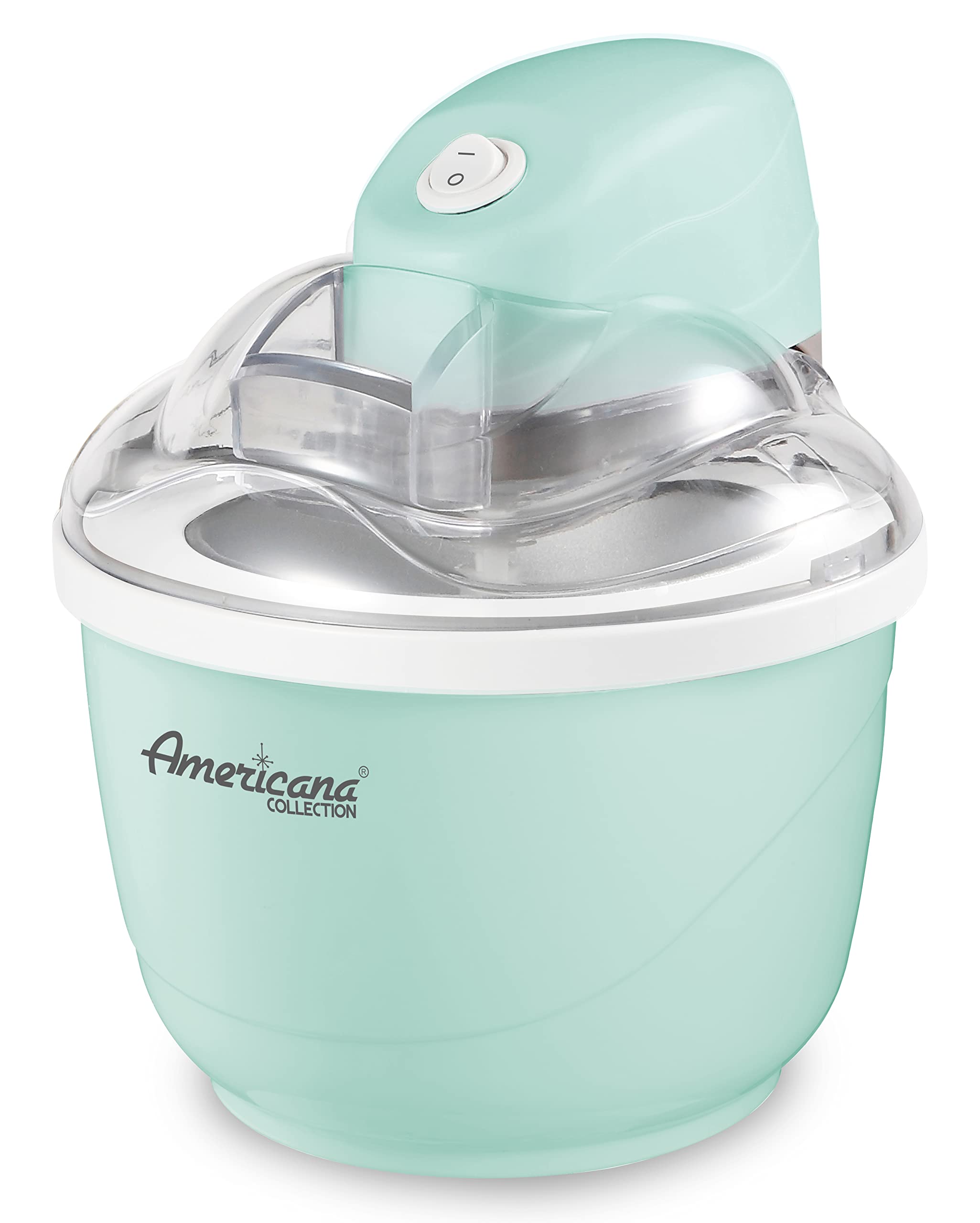Elite Gourmet EIM520M 1 Quart Electric Ice Cream Maker - Automatic Frozen Yogurt, Sorbet & Gelato Machine with Recipe Book - Perfect for Homemade Desserts, Parties & Family Treats (Mint Green)