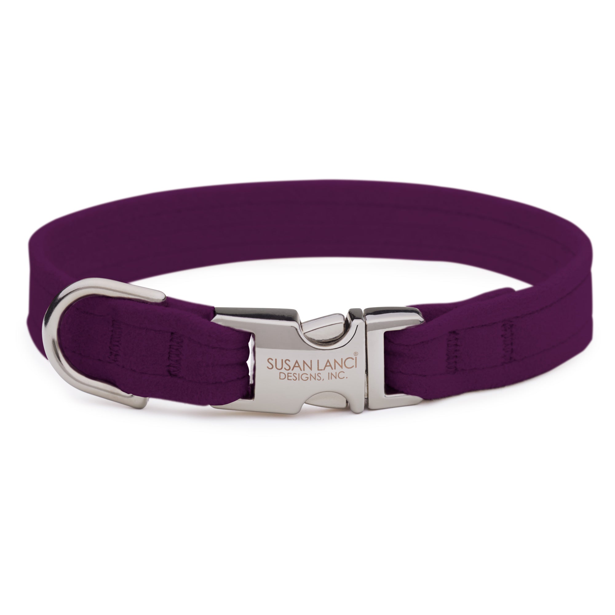 Amethyst Perfect Fit Dog Collar - Adjustable & Stylish Pet Accessory for Small to Medium Dogs - Great for Daily Walks, Training & Outdoor Adventures
