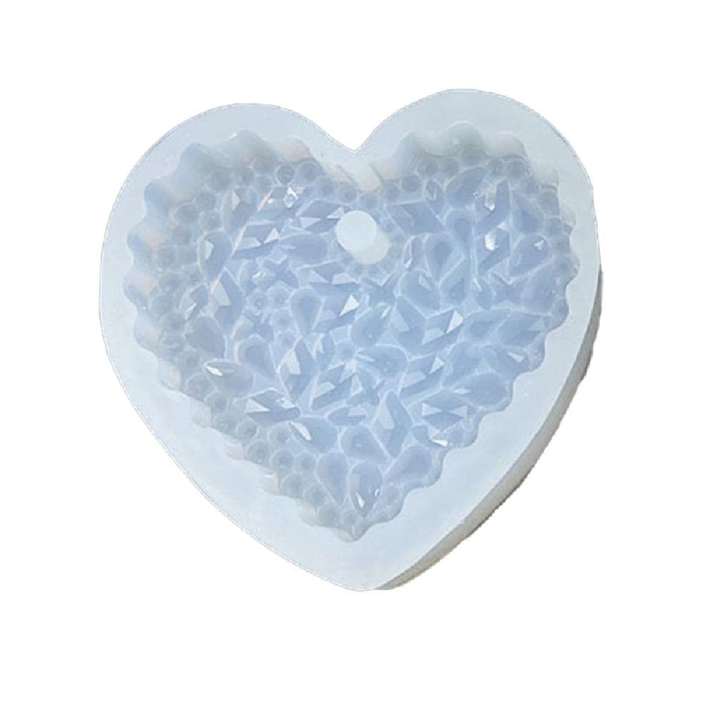 Epoxy Resin Silicone Molds for Jewelry Making - Special-Shaped Diamond Pendant Molds, DIY Craft Supplies for Handmade Resin Jewelry, Home Decoration | Perfect for Resin Casting, Pendants, Charms & Unique Gift Making