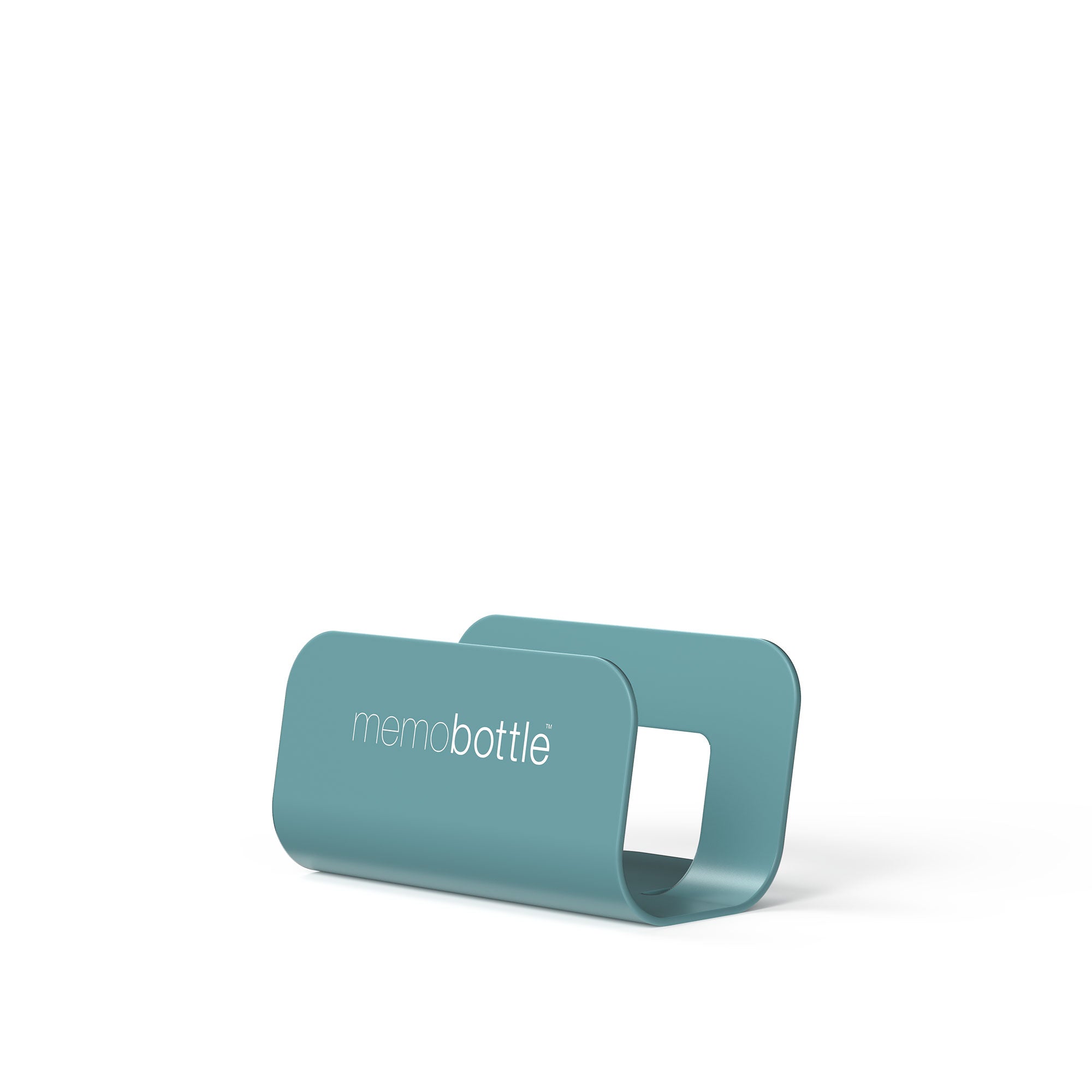 Original memobottle Sea Mist Desk Stand - Stylish & Eco-Friendly Water Bottle Holder for Office, Home & Travel - Perfect for Desks, Nightstands & On-the-Go Hydration