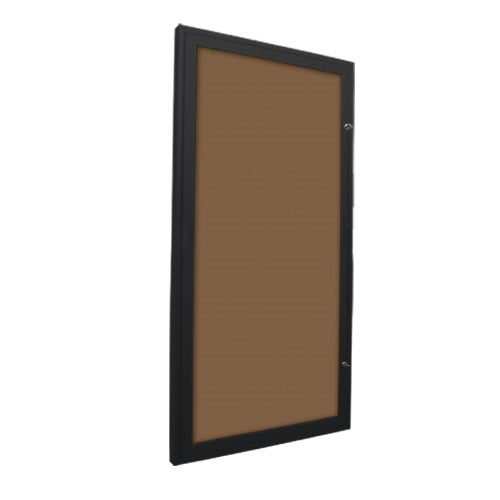 48x60 Extra Large Outdoor Enclosed Bulletin Board SwingCase | XL Single Door Metal Display Case for Schools, Offices & Public Spaces - Weatherproof Message Board for Notices & Announcements