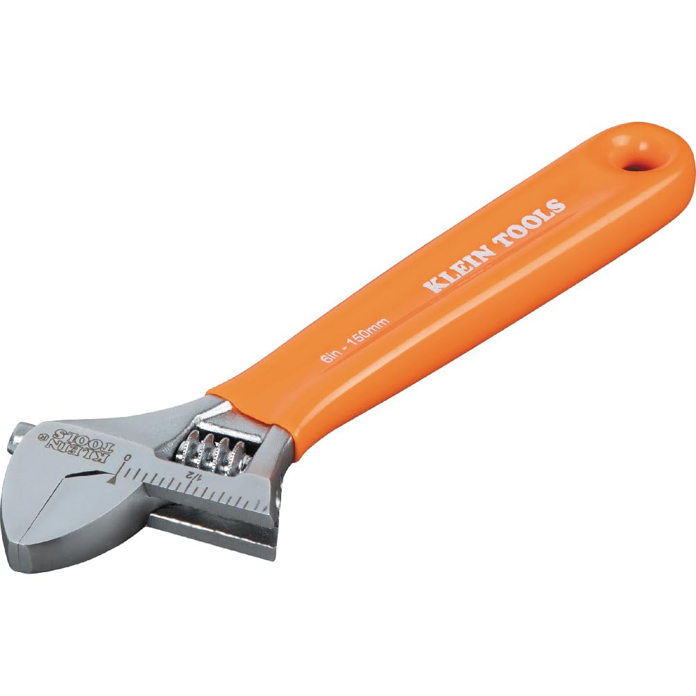 Klein Tools Extra-Capacity Adjustable Wrench Set - 4-Piece Heavy Duty Multi-Size Wrench Kit for Plumbing, Automotive & Home Repairs | Perfect for DIY Projects & Professional Use