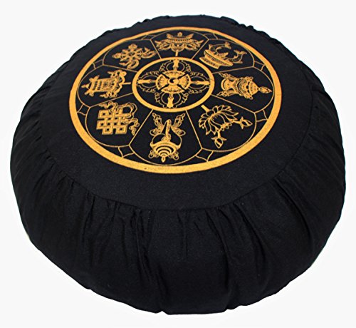 8 Auspicious Symbols Black