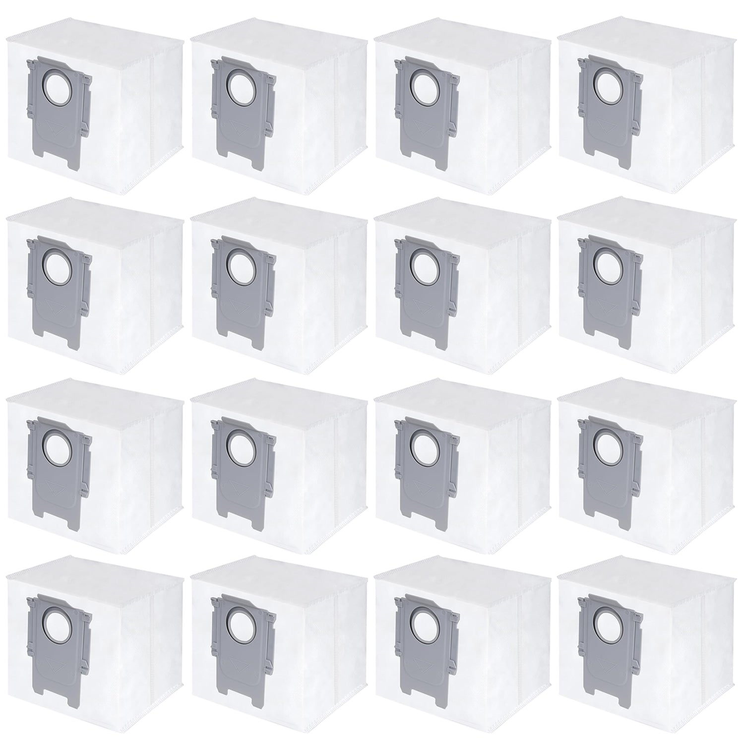 Replacement Vacuum Bags for Roborock S8+/S8 Pro Ultra/S7 MaxV Ultra/S7 Max Ultra/S7 Pro Ultra/Q7/Q7+/Q7 Max/Q7 Max+/Q8 Max+/Q5/Q5+/Q5 Pro+ Robot Vacuums | Dust Bags Compatible with Multiple Models | Perfect for Home Cleaning & Maintenance