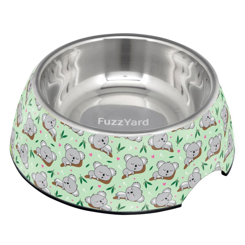 Fuzzyard Dreamtime Koalas Slow Feeder Dog Bowl - Non-Slip Pet Food Dish for Small Medium Large Dogs - Perfect for Fast Eaters & Mealtime Enrichment